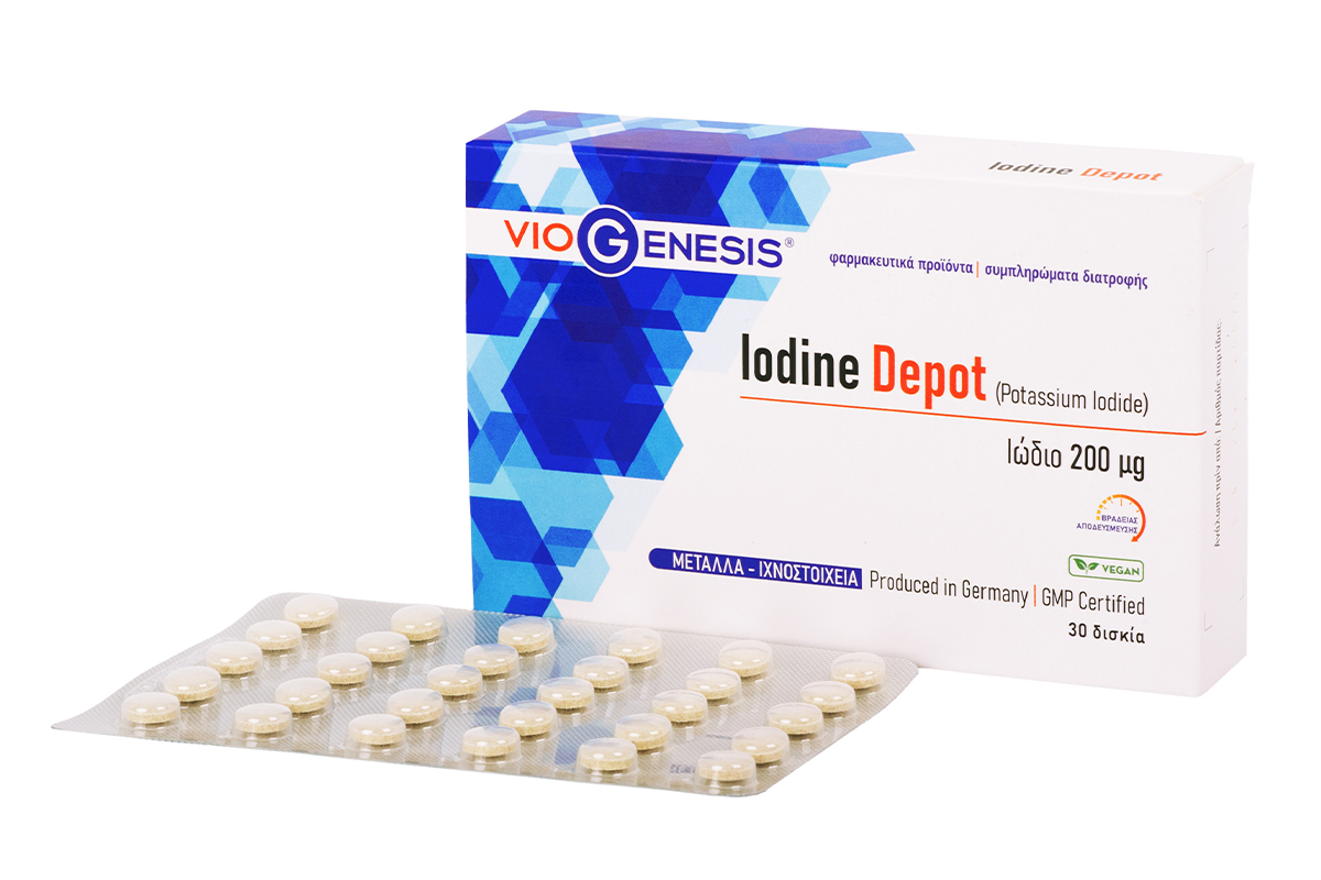 Iodine Depot (Potassium Iodide) 200 μg 30 tabs - Image 2