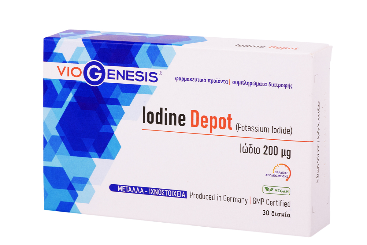 Iodine Depot (Potassium Iodide) 200 μg 30 tabs